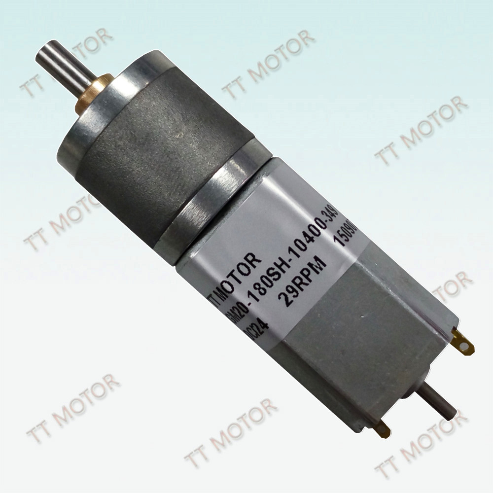 20mm gear 12v 20a dc motor with gearbox for robotic