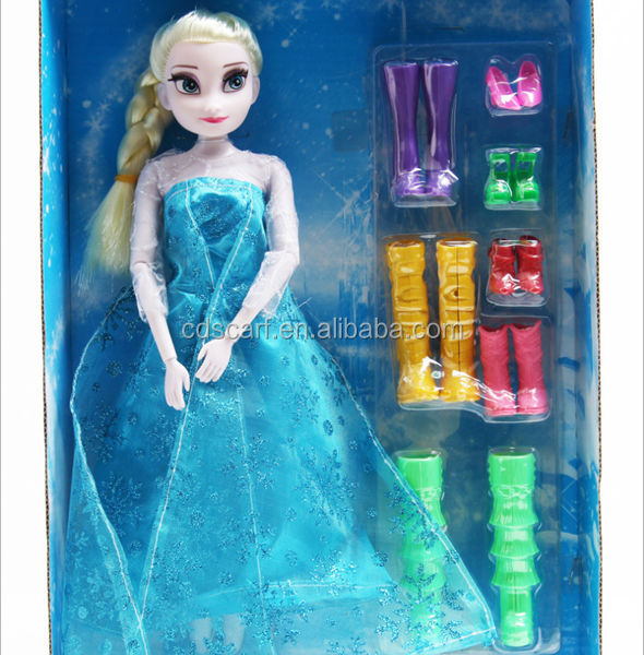 アメリカ2015最新の設計熱い販売冷凍冷凍エルザ映画ぬいぐるみおもちゃ人形セット問屋・仕入れ・卸・卸売り