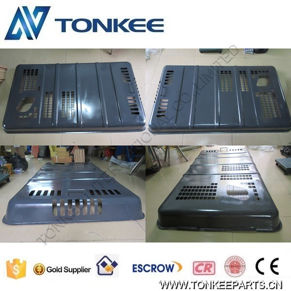 excavator EX200-5 engine cover Bonnet panel engine hood insulation cover for HITACHI (2)1.jpg