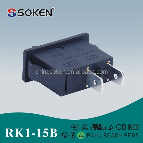 SOKEN SPST/SPDT ON-OFF/ON-ON 家電機器用 125V/250V ロッカスイッチ仕入れ・メーカー・工場