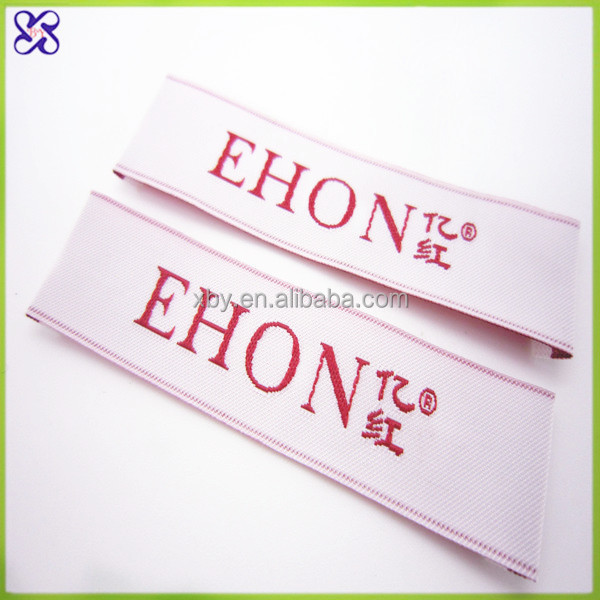 custom garment woven label/neck label