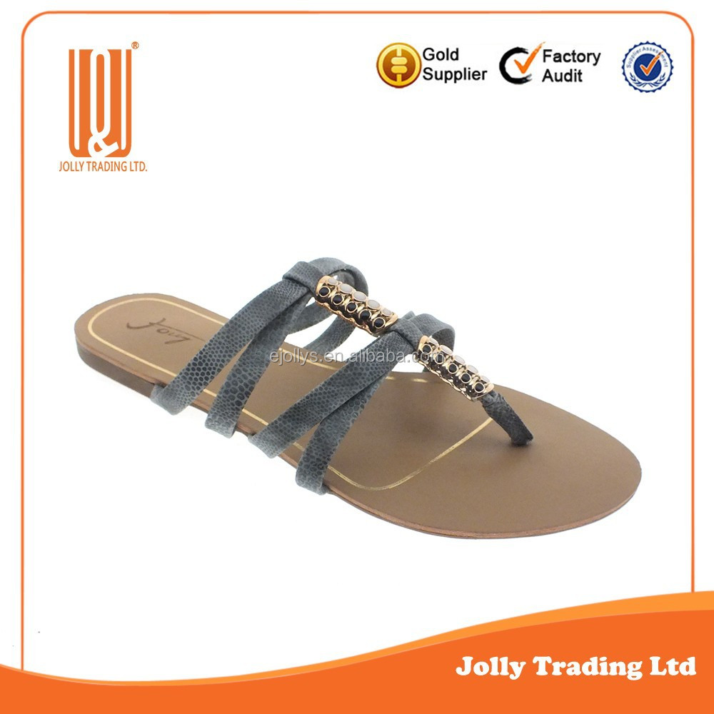 African low price best fashion beach ladies' simple shoes
