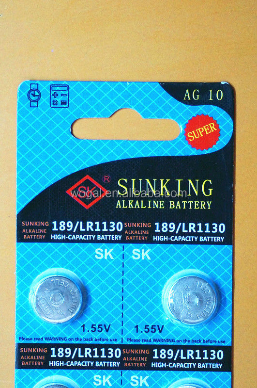 カード包装をsunkinglr1130ag101891.55v腕時計電池問屋・仕入れ・卸・卸売り