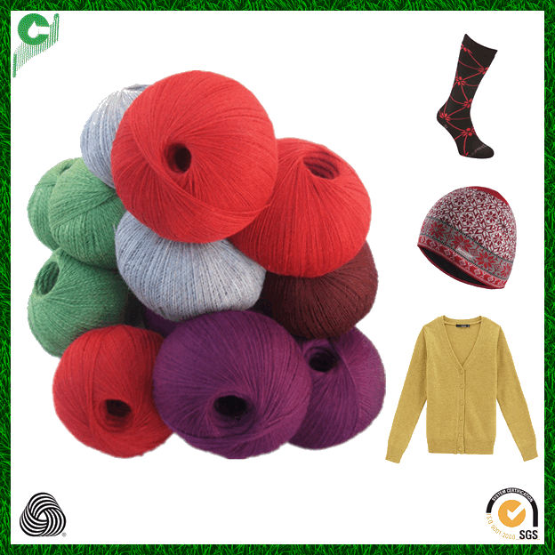 高品質36nm/250％ウール50％カシミヤ混紡糸を編むための衣服の生地問屋・仕入れ・卸・卸売り
