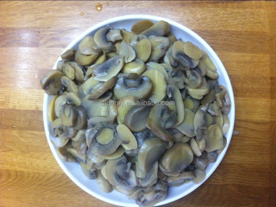 canned whole button mushroom in bag and plastic 50kg drum