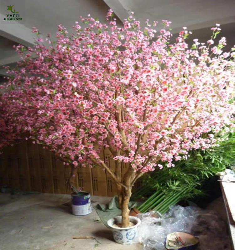 新製品人工偽の花の花のツリー/造花のツリー結婚式の装飾の卸売中国仕入れ・メーカー・工場