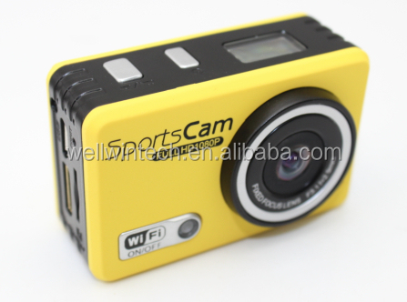 アクションスポーツヘルメットカメラ防水カムdvrフルhd1080pwifiのビデオカメラ問屋・仕入れ・卸・卸売り