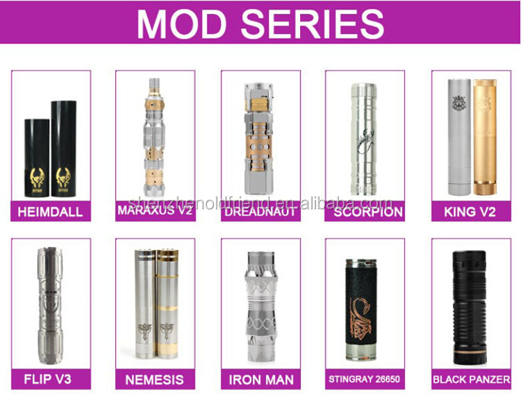2014 Infinite Mechanical Mod 18650&26650 Black Red Copper Stingray Mod&Stingary X mod