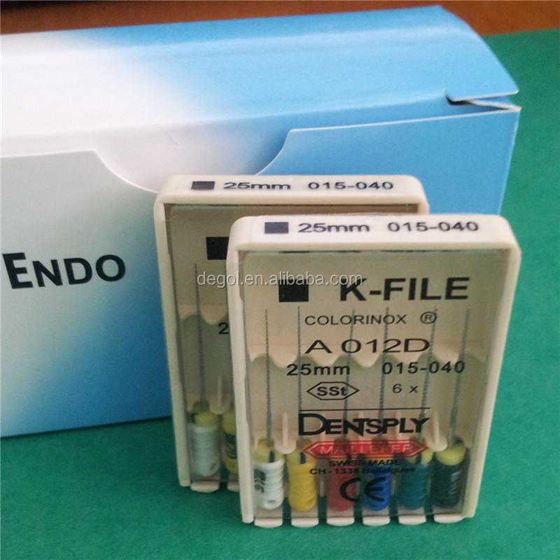 熱い販売の歯科dentsply歯科k個根管ファイル仕入れ・メーカー・工場