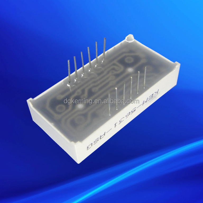 Through hole display 7 segment red 0.56 inch 3 digit numeric led display