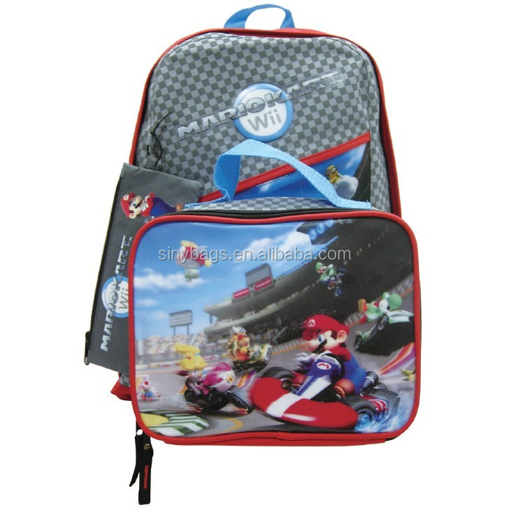 ポリエステルの漫画スクールバッグ600dpvc/の子供の袋/子供のバックパック仕入れ・メーカー・工場