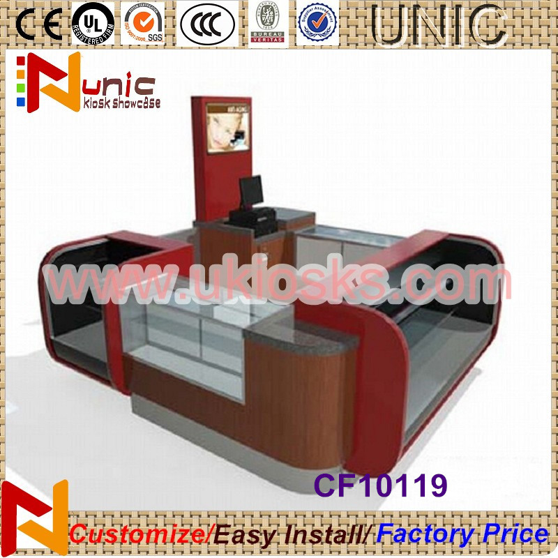 Nut+Kiosks indoor kiosk for food-Mall Kiosks,food Carts,Display Showcase,Wood ...
