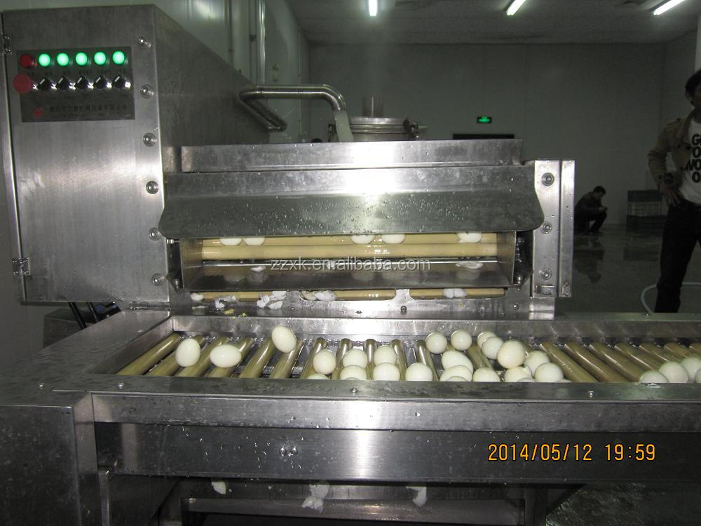 high tech boiled quail egg peeler machine