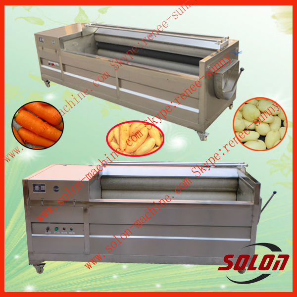High efficiency stainless steel potato peeling machine for sale (skype:renee-sunny)