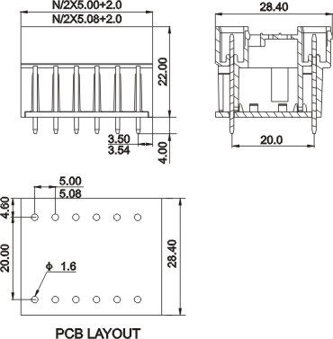 メスプラグイン可能なターミナルブロック5mm5mmピッチ23456789101214161820ピン、 ul、 cerohs指令kls2- eddv- 5.0仕入れ・メーカー・工場