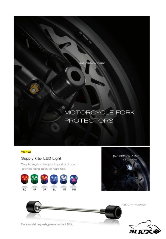 nexプロテクターアクスルのオートバイのフォークスライダーのホイールアクスル保護問屋・仕入れ・卸・卸売り
