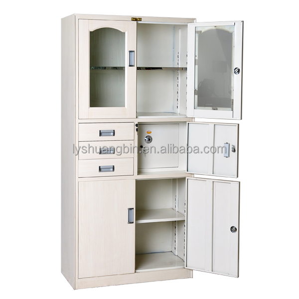 Office File Cabinet With Safe Inside School Storage Cupboard Metal