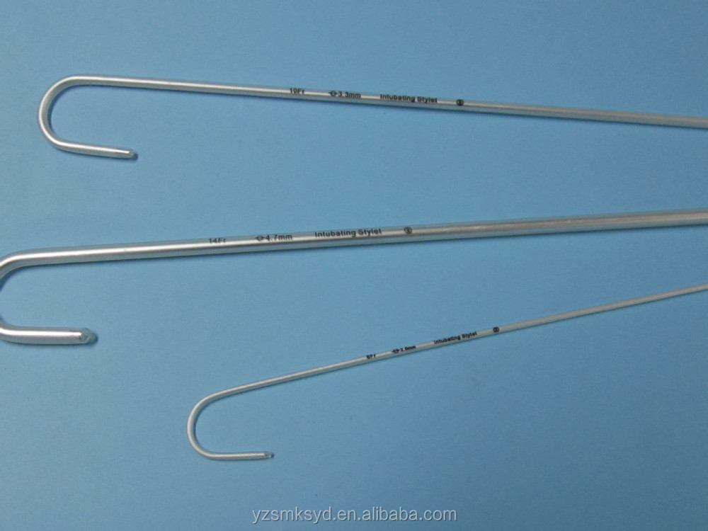 Endotracheal Tube Intubation Stylet (with Maalleable Aluminium Coating