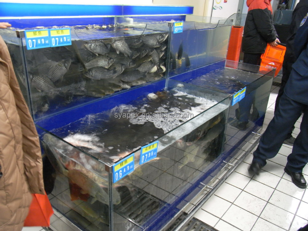 Apexスーパーマーケット大型商業魚タンク仕入れ・メーカー・工場