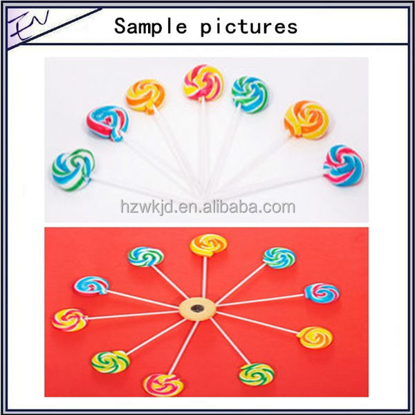 Lollipop candy stick making machine
