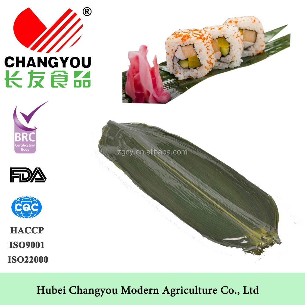 changyou food fresh bamboo leaves sushi accessories