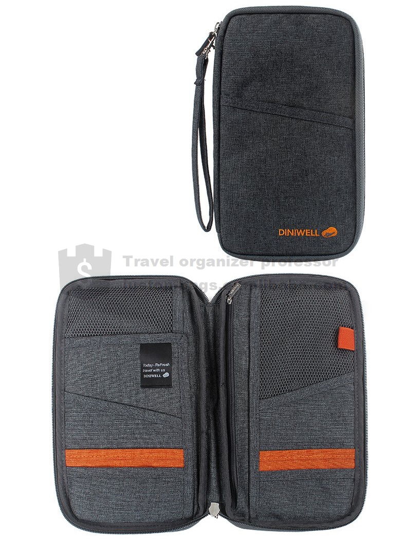 新しいデザインjustopフォルダのためのバッグトラベルパスポートチケット・カードホルダー、 高品質パスポートウォレットハンドル付き仕入れ・メーカー・工場