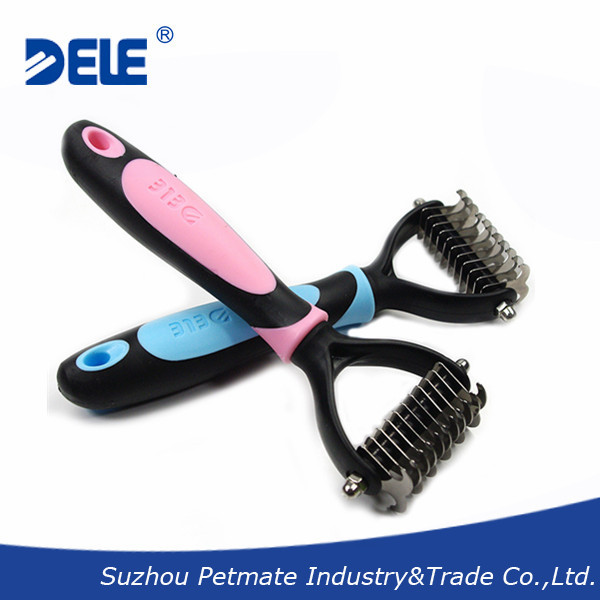 Chinese products sold pet deshedding tool with free samples