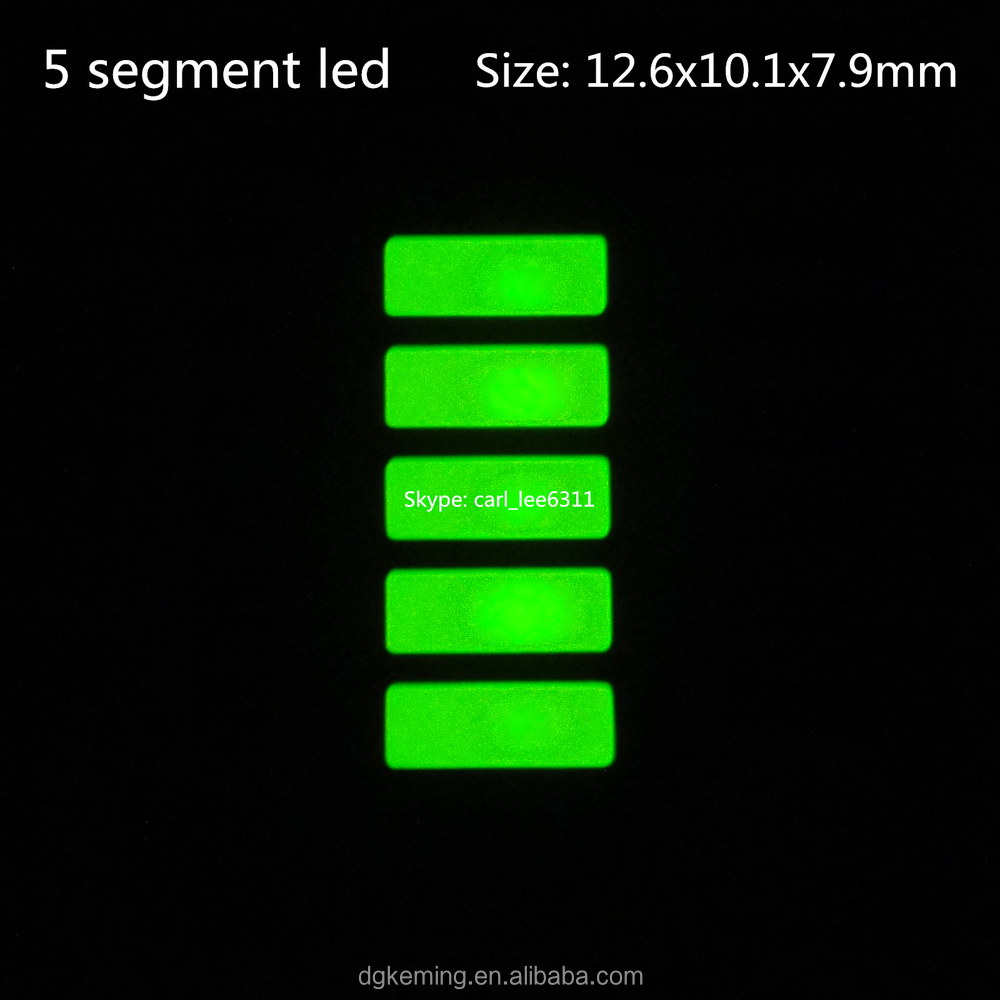 3 colors led bar graph 5 segment bar graph display China manufacturer