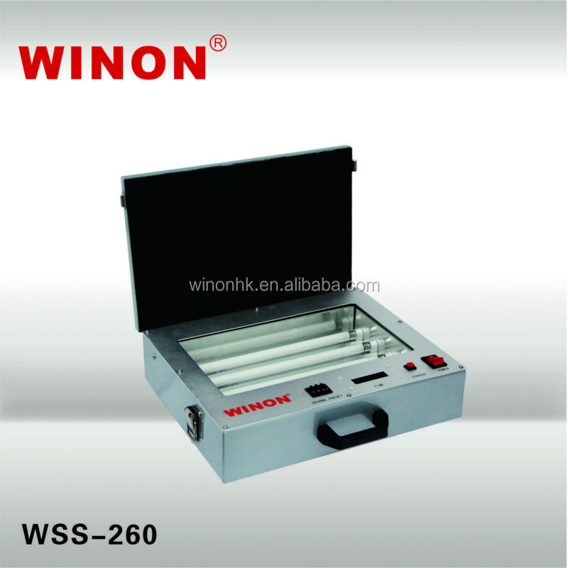 Wss-260winon感光性樹脂板用uv露光機問屋・仕入れ・卸・卸売り