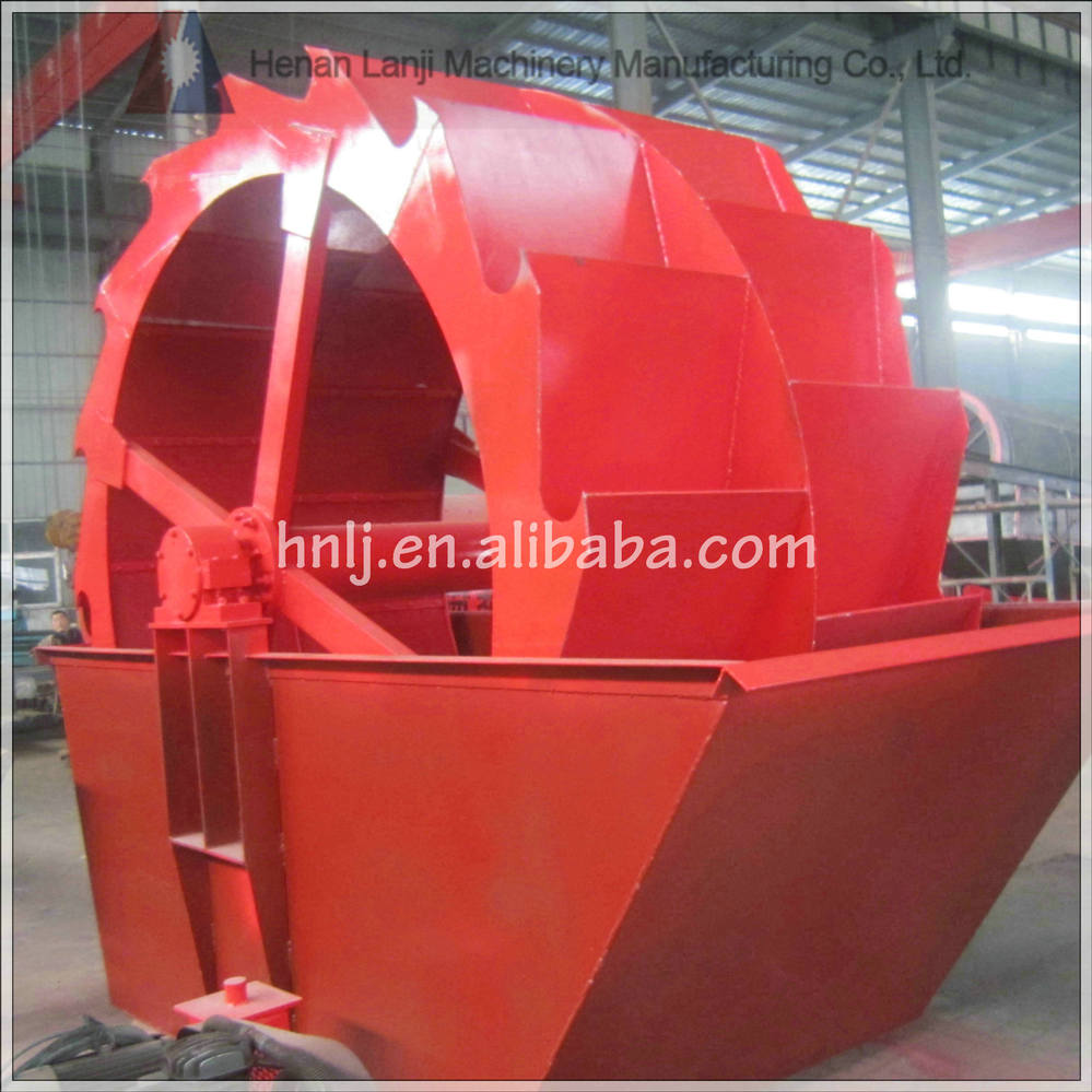 professional bucket wheel sand washing machine