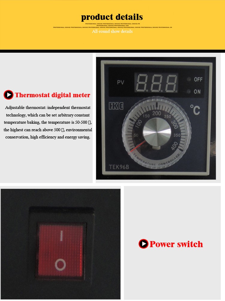 1デッキ電気ピザオーブンで8加熱管用販売MEP-1-4仕入れ・メーカー・工場
