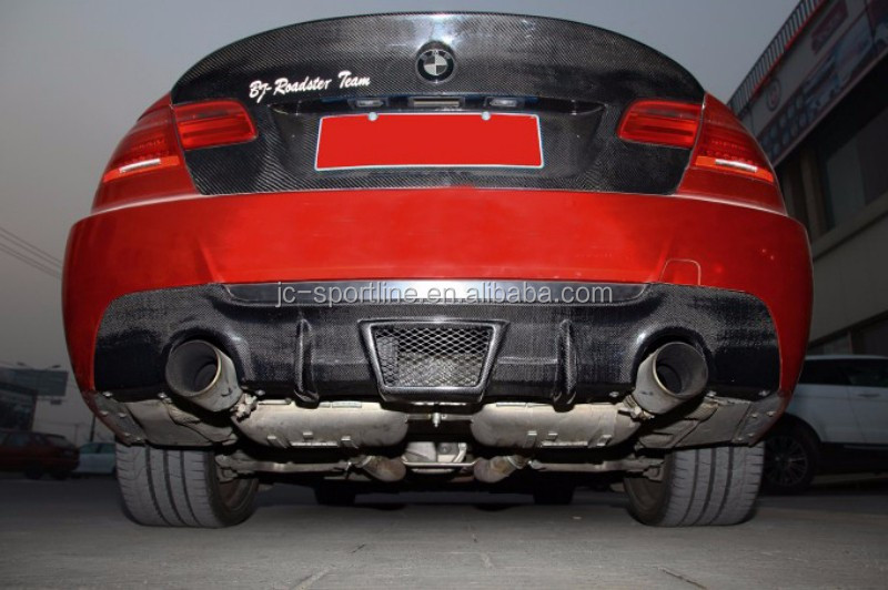 Carbon Faser E92 335I MTECH Hinten Diffusor Lippe fur BMW E92 Alibaba