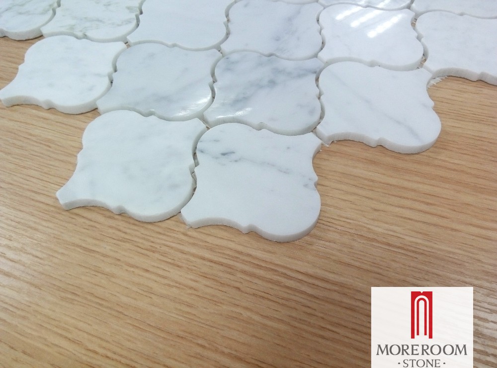 Polished Carrara Arabesque marble mosaic tile (4).jpg