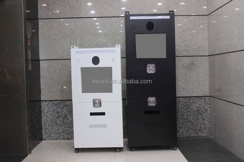 タッチスクリーン、 写真ブース19'' machine/キオスク/ソーシャル蝶ソフトウェアを備えた機器を割いていただきphotocustom作ったフォトブース仕入れ・メーカー・工場