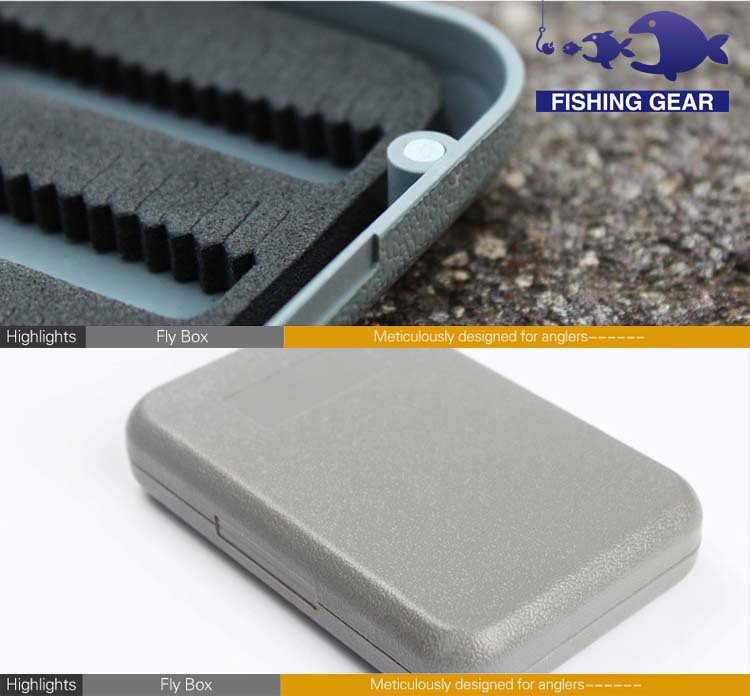 卸売プラスチック2015ボックス防水フライフィッシング釣り餌フック収納ケースボックスフィッシングボックス仕入れ・メーカー・工場