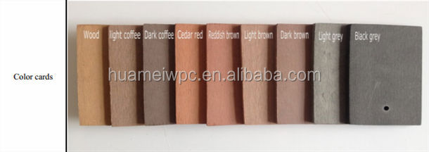 WPC Composite Decking For Wood Boardwalk