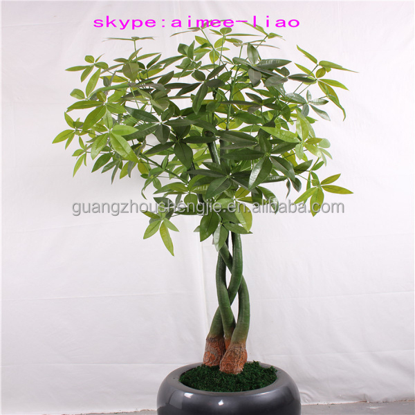 人工植物q110425中国卸売安い販売のための人工的な盆栽の木プラスチック金のなる木仕入れ・メーカー・工場