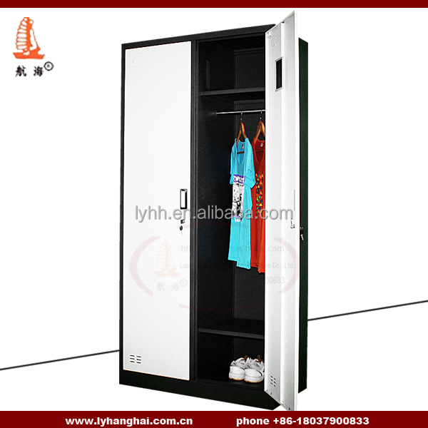 Approved Vendor Steel Wardrobe Storage Cabinet Fashion Design