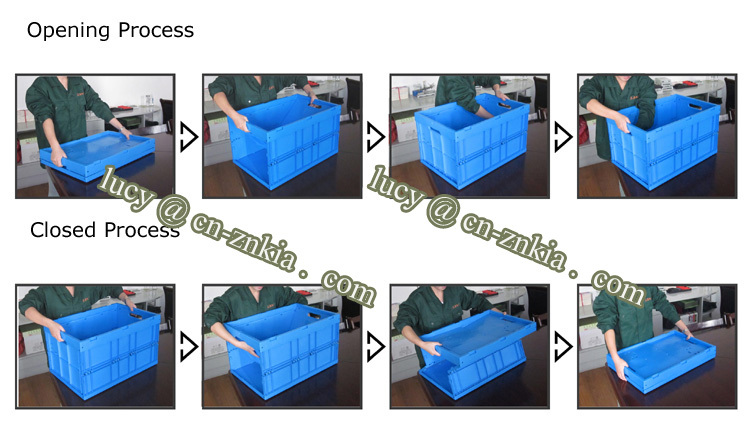 プラスチック製の折り畳み式ボックス/container/上にビン中国のサプライヤー仕入れ・メーカー・工場
