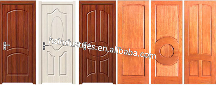 Cheap Price Solid Wooden Door Malaysia Interior Wood Door With