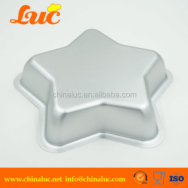 3d cake decorating molds star shape baking pans wholesale wilton cake