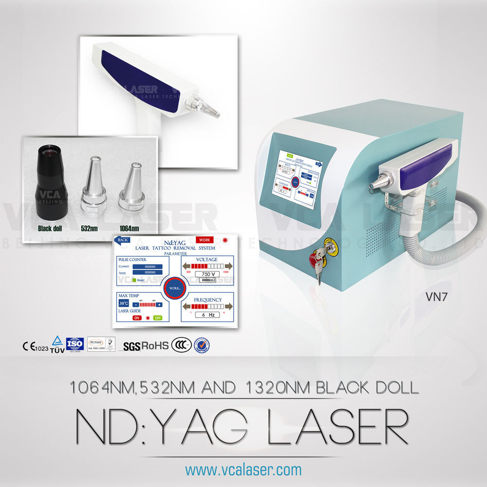 World Best-selling Tattoo Machine!!! 3 Probes 1064&amp;532 ...