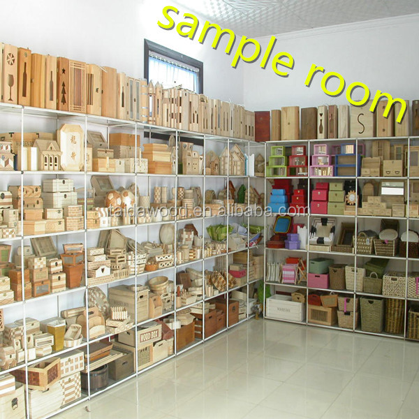 2014 Hhigh Quality Mongolian Scotch Pine Wooden Red Wine Box