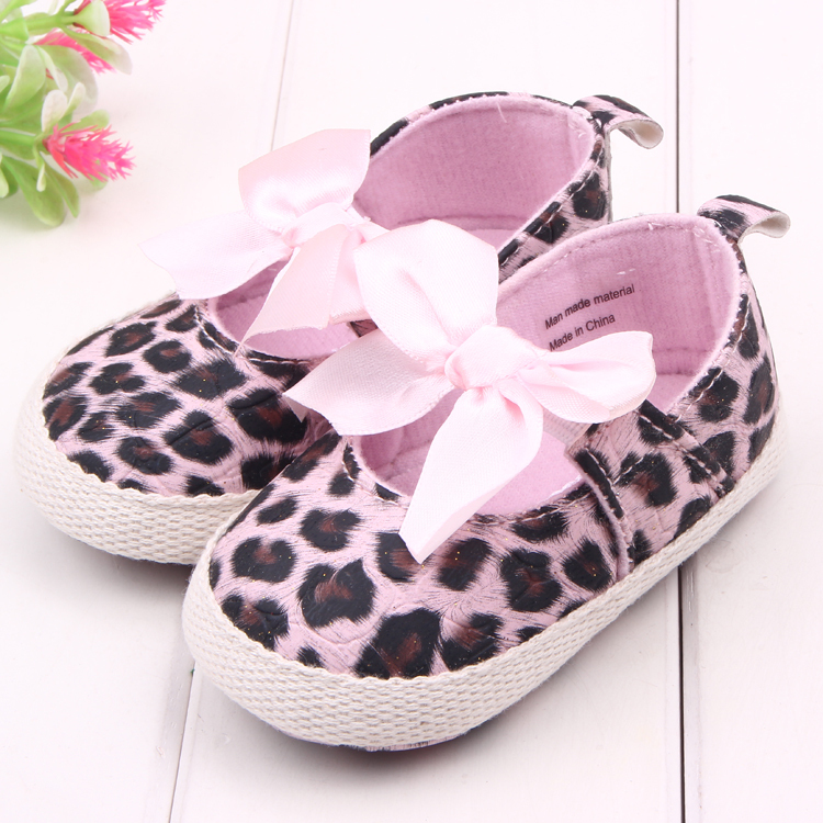 leopard print baby shoes