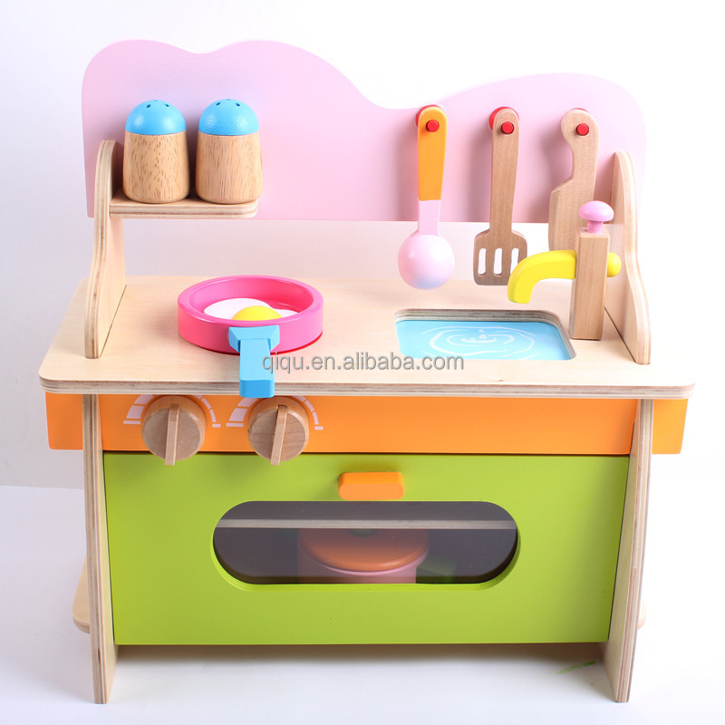 2015 hoge kwaliteit mooie kinderen grappig fornuis houten keuken ...