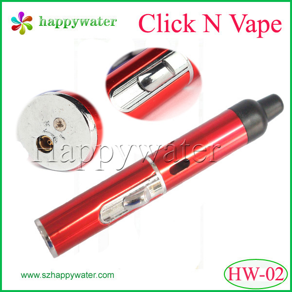 burn dry herb Click n Vape refill the gas
