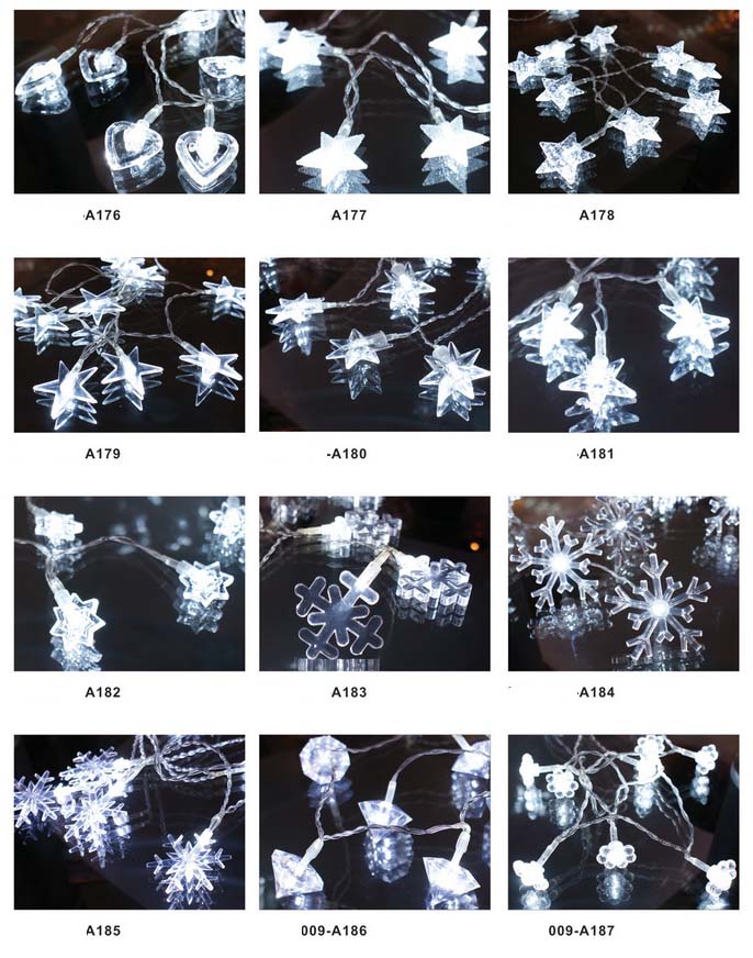 led付きクリスマスライトpeスタースレッド継手問屋・仕入れ・卸・卸売り