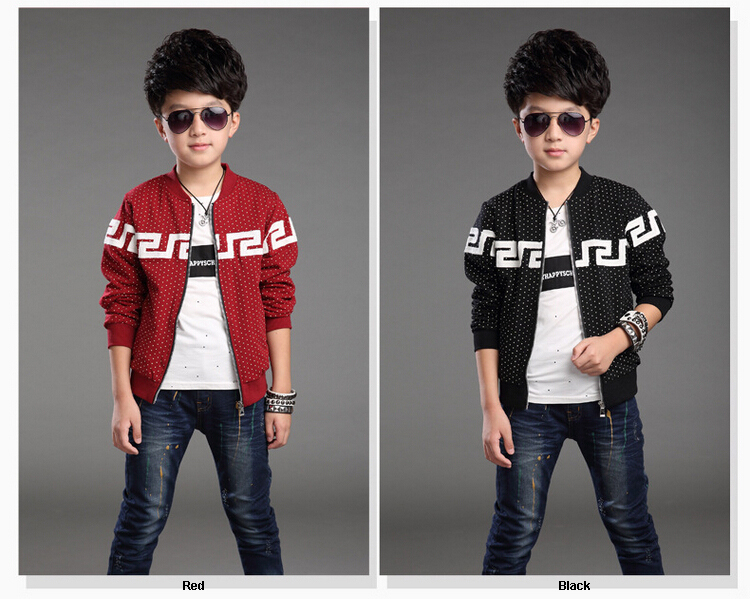 新しいスタイルの中国工場男の子のための純粋な綿刺繍ジャケット仕入れ・メーカー・工場