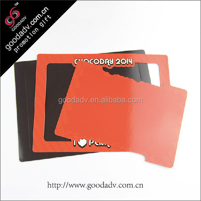 customized promotional gifts magnetic photo frame/full color