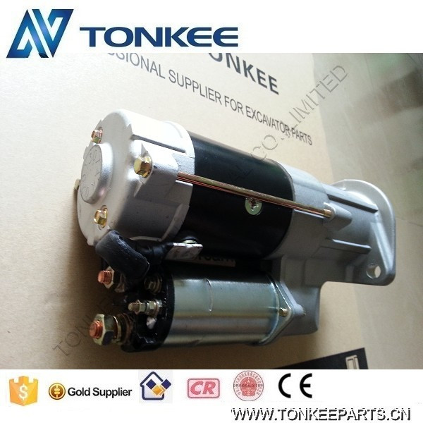 ISUZU 4HK1 starter motor for HITACHI ZX210-3 898070-3211 (2)